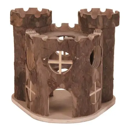 Trixie domek zamek drewniany 15x11x14cm /6168/